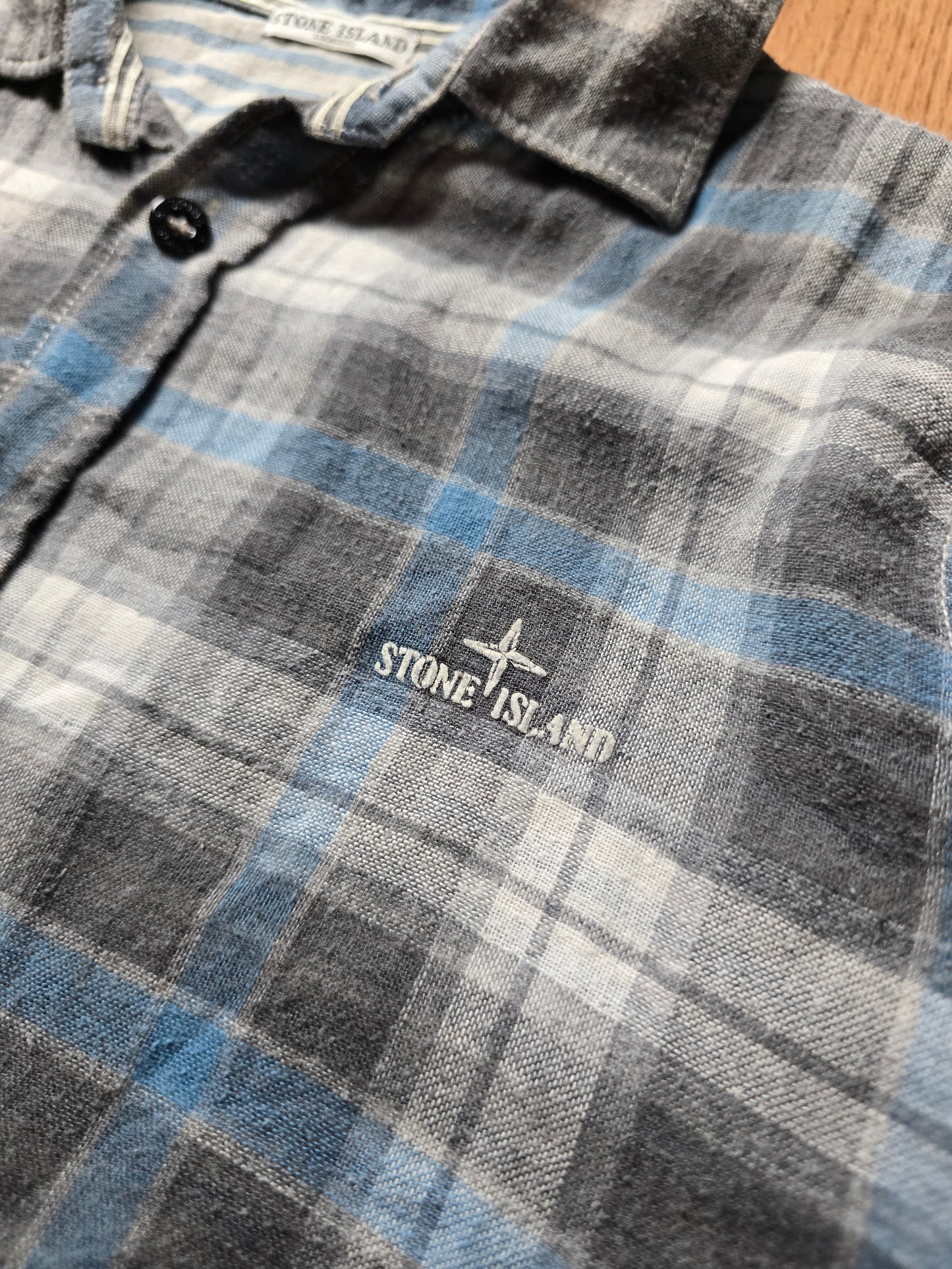 Stone Island AW10 Cotton Plaid Shirt (S)