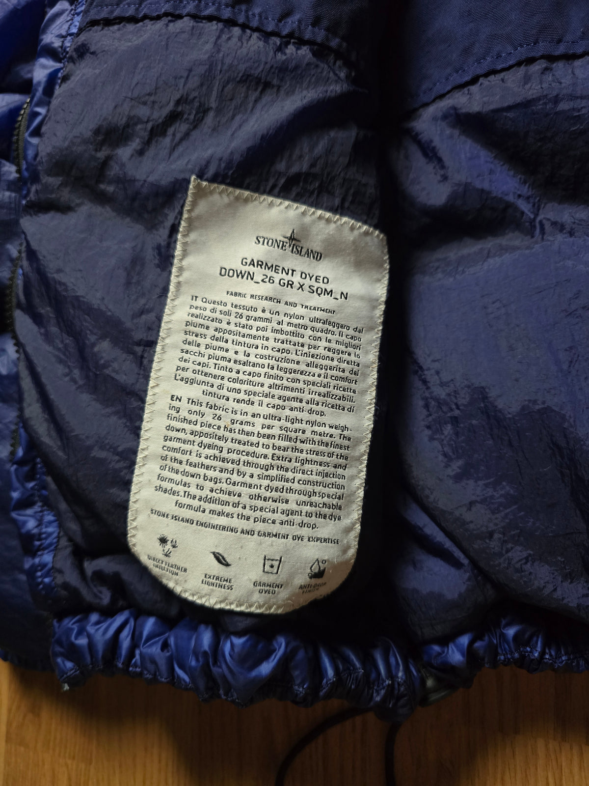 RARE Stone Island 30th Anniversary Garment Dyed Puffer Jacket Jacket (XL/2XL)