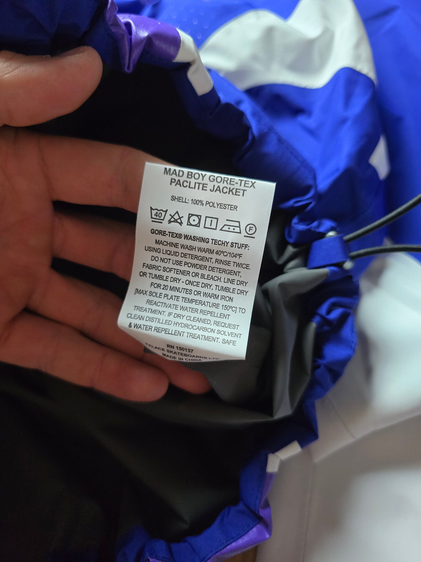 Palace x Cannondale 'Mad Boy Gore-tex Paclite' Jacket BNWT (L)