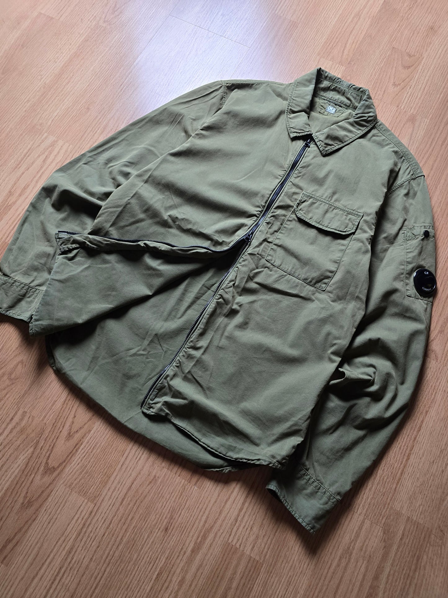 C.P. Company Zip Up Overshirt (M)