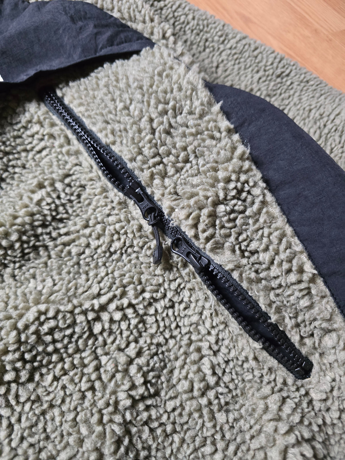 Stussy Sherpa Panelled Hooded Jacket (L)