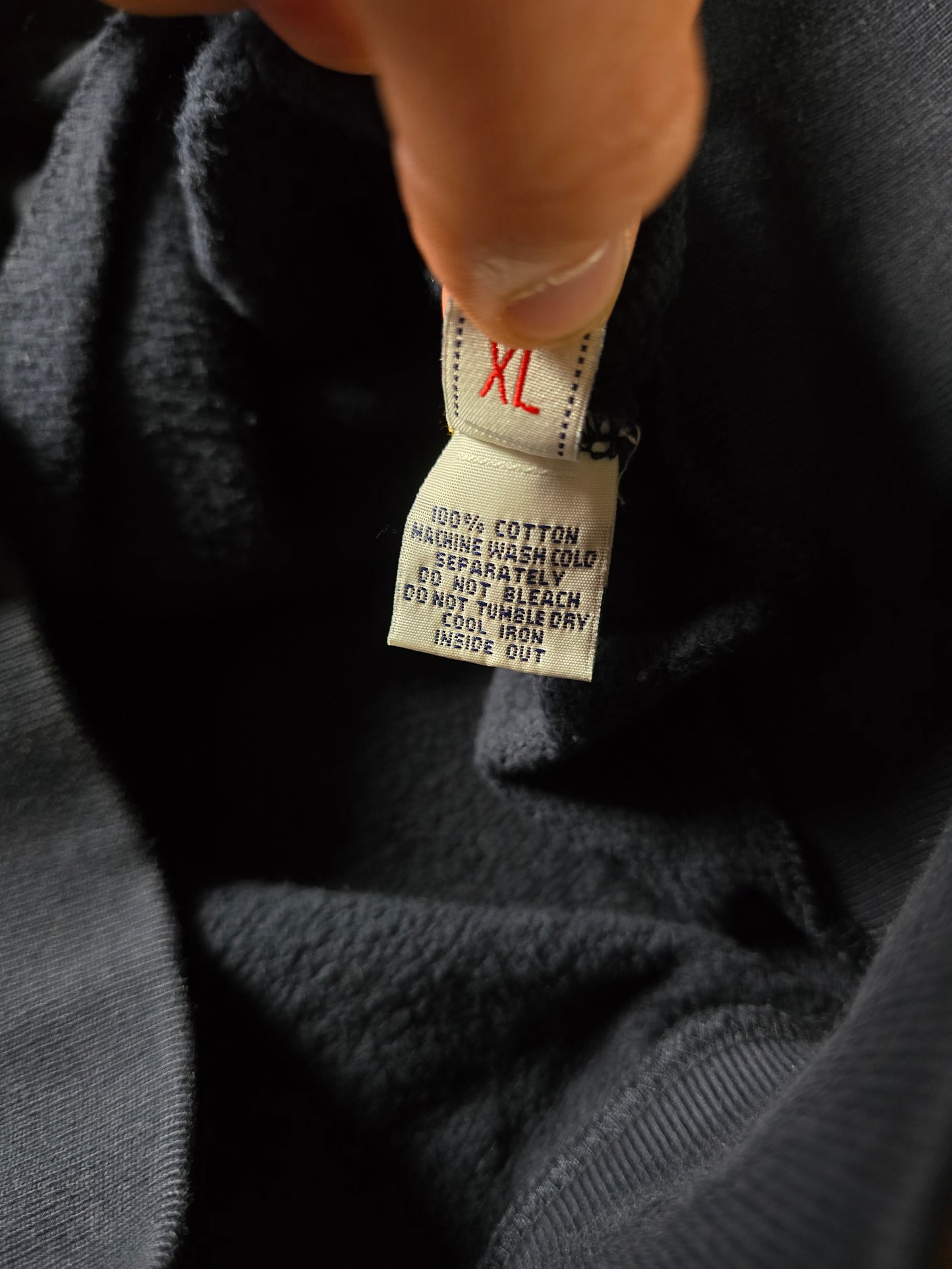 00s Evisu Embroidered Cotton Zip Bomber (L/XL)