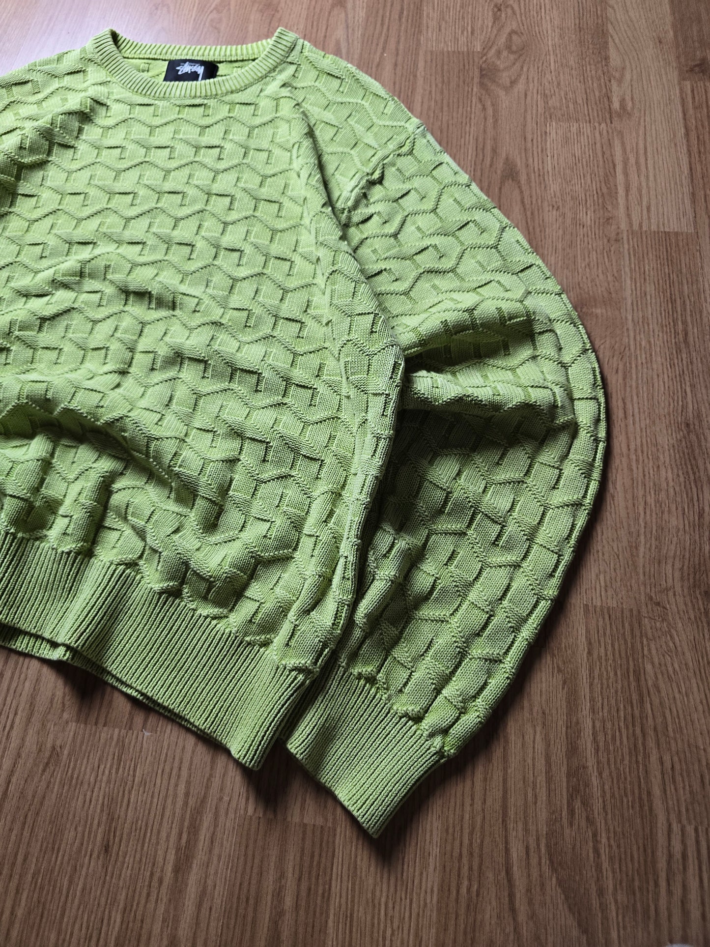 Stussy S Strand Knit Sweater (L)