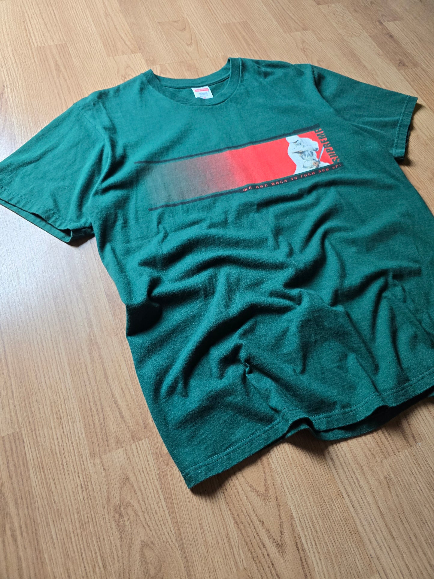 Supreme "We're Back" Ninja Graphic T-shirt (M)
