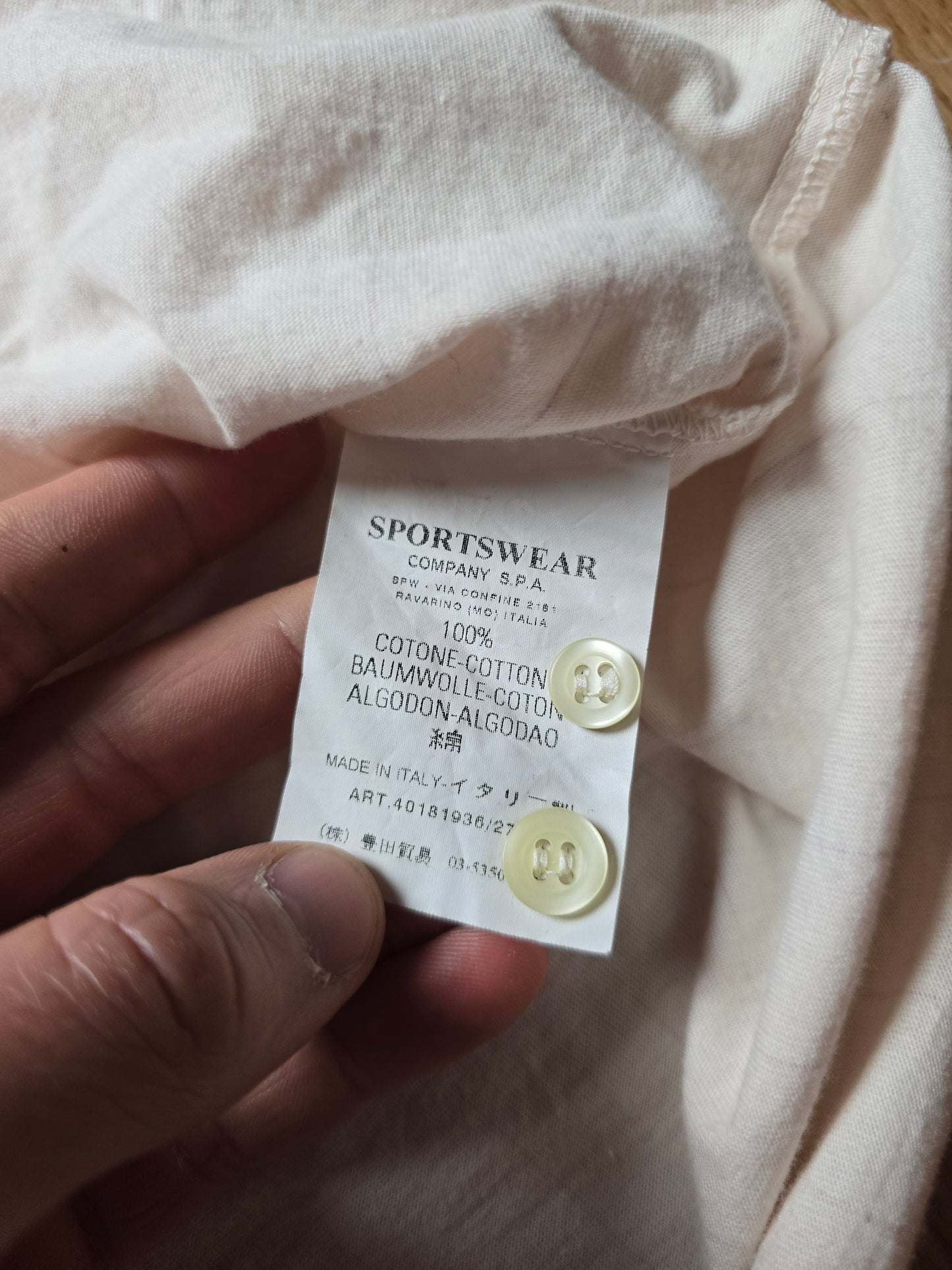 C.P. Company SS04 Pinstripe Cotton Shirt (M)