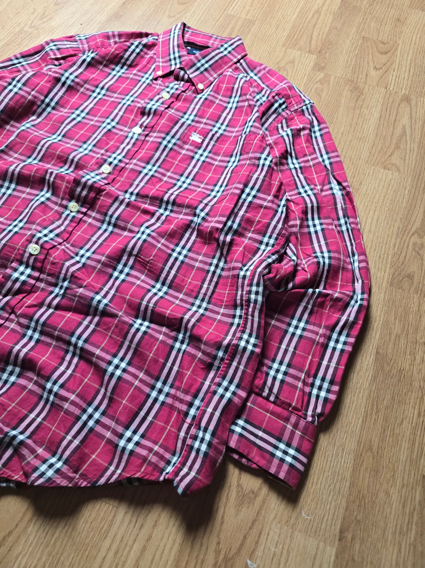 Vintage Burberry LS Nova Check Flannel Shirt (S)