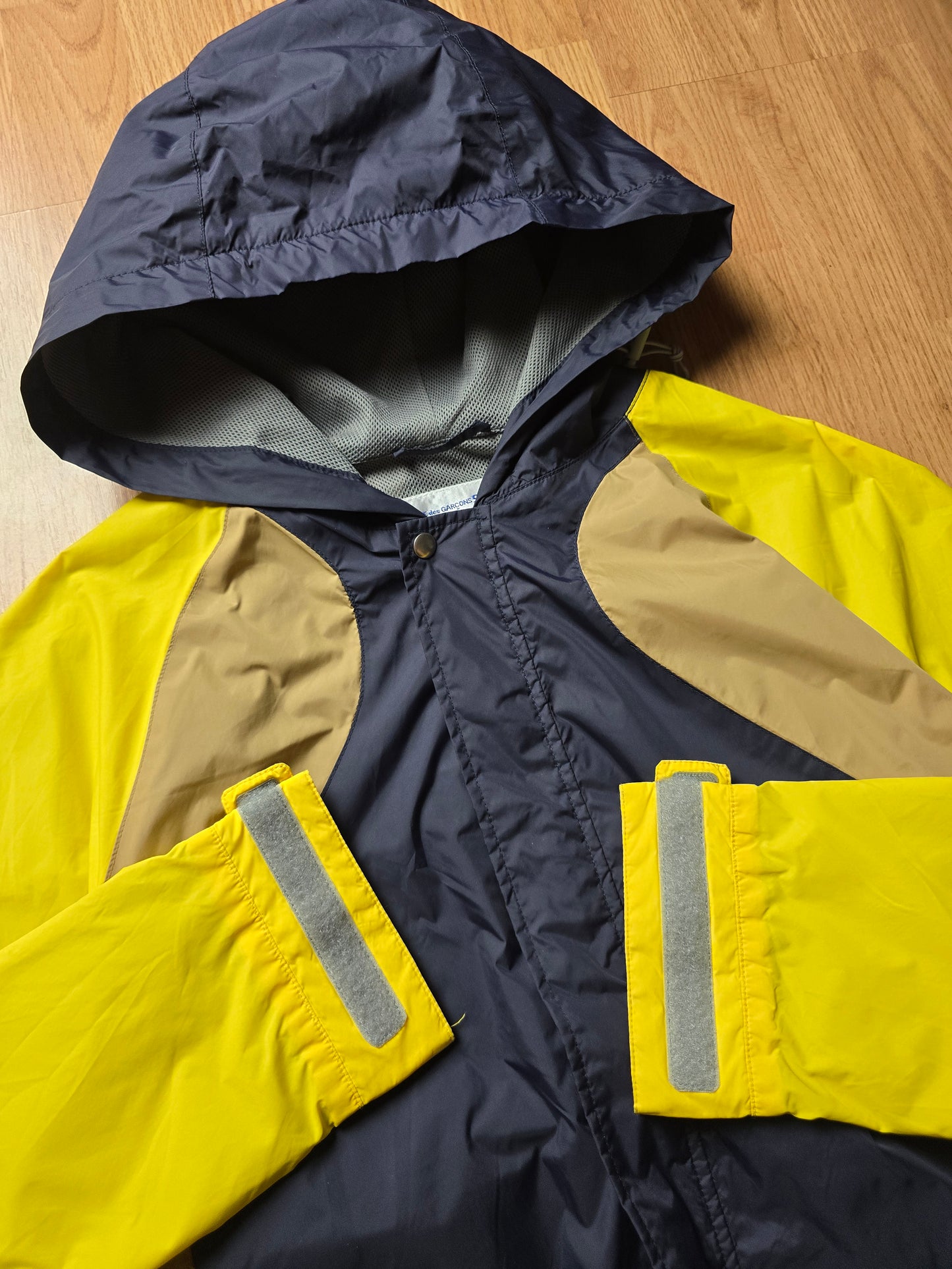 Comme Des Garcon Shirt SS09 Panelled Windbreaker Jacket (S)