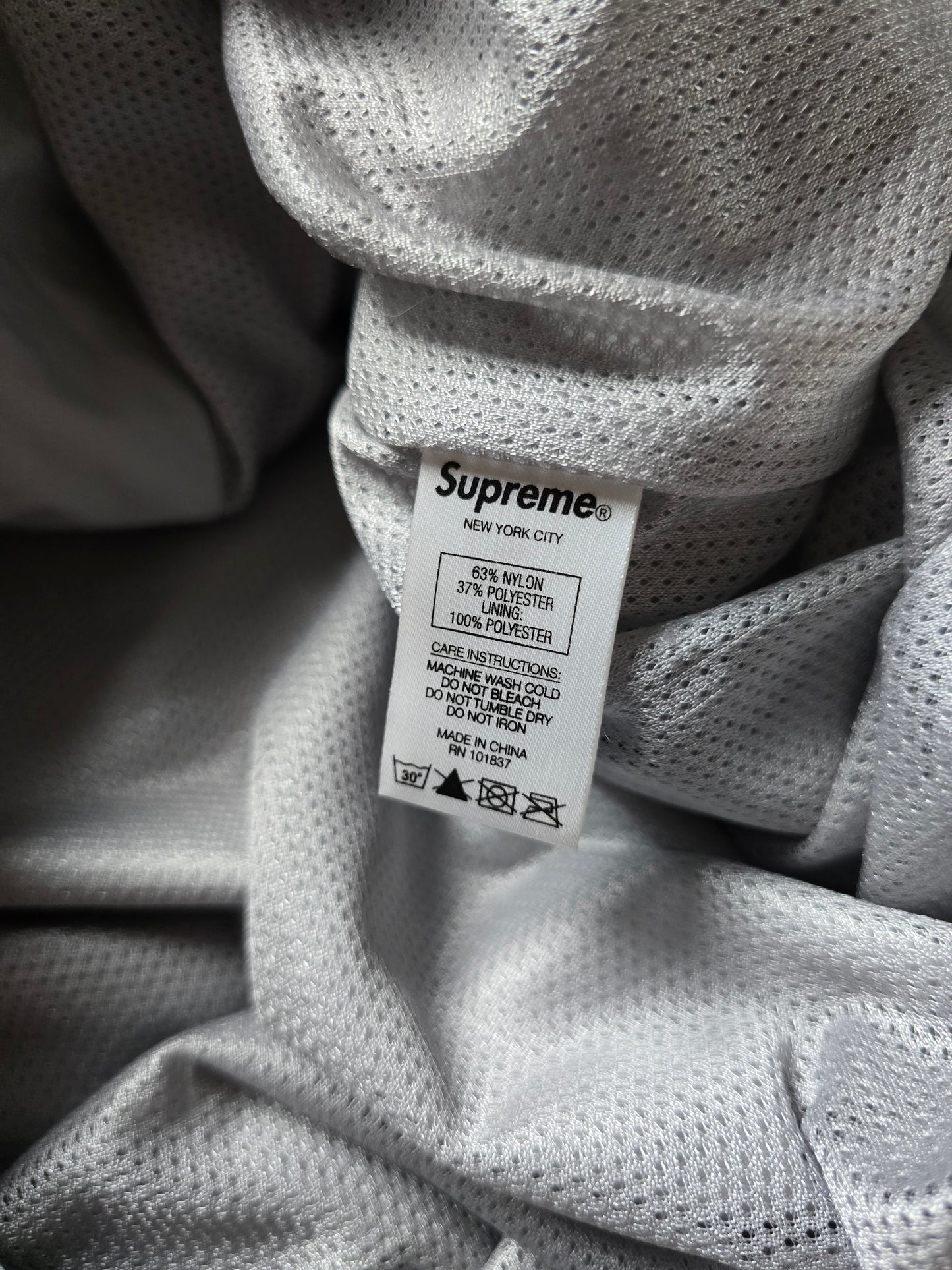 Supreme Reflective Digital Logo Track Jacket (M)