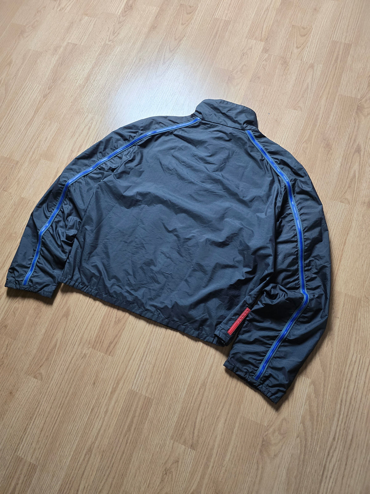 RARE Prada Sport SS00 Gel Seam Nylon Cropped Jacket (M)