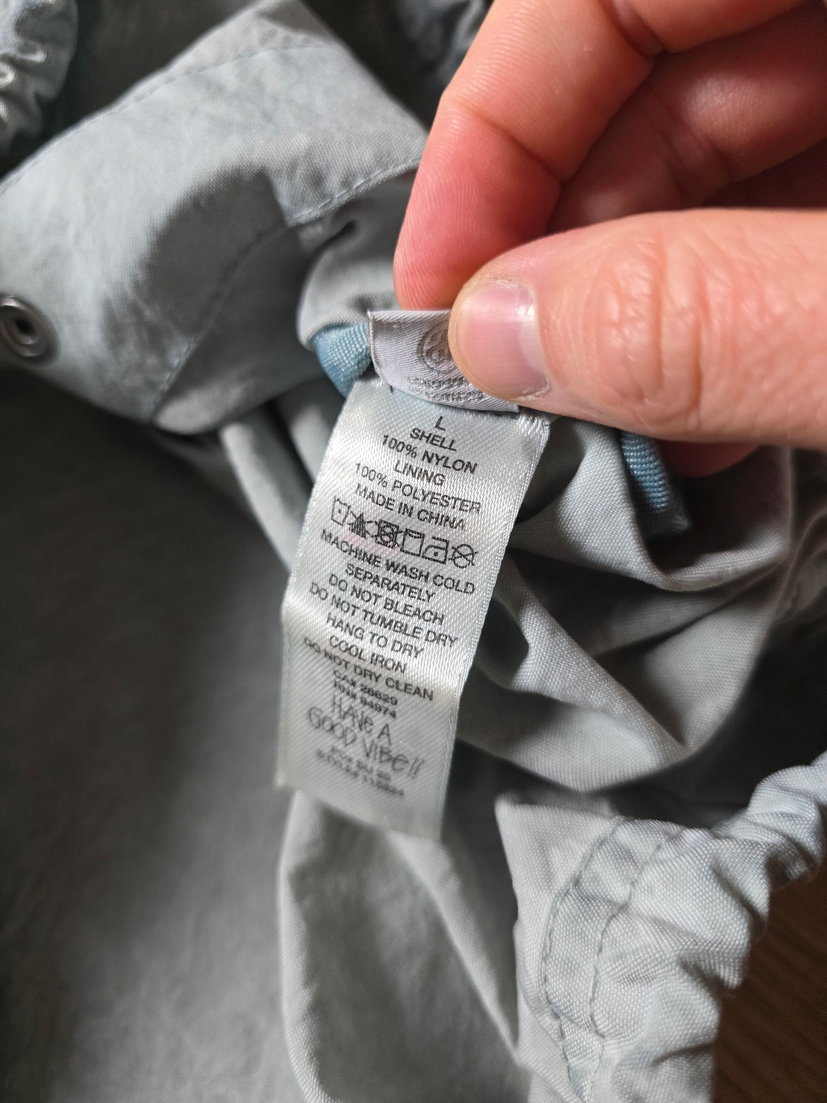 Stussy Beach Garment Dyed Shell Jacket (L)
