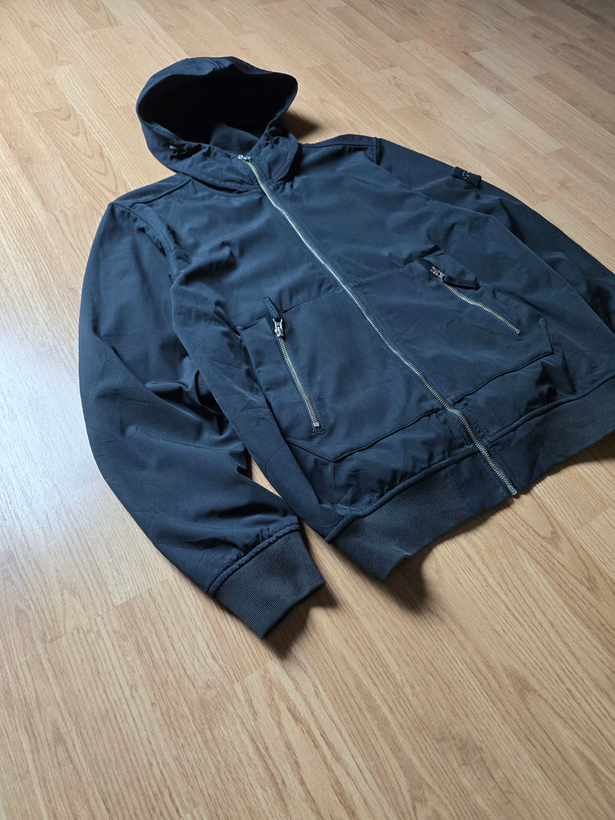 Stone Island Light Soft Shell-R E-Dye Technology Jacket (L)