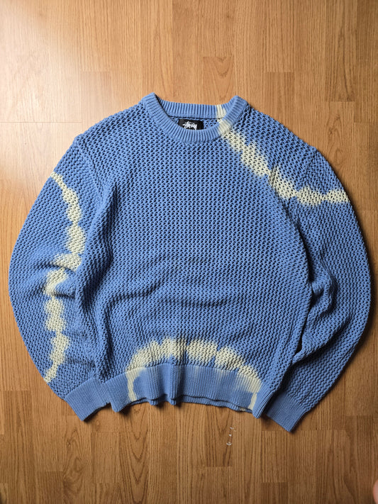 Stussy Pigment Dyed Loose Gauge Knit Sweater (L/XL)