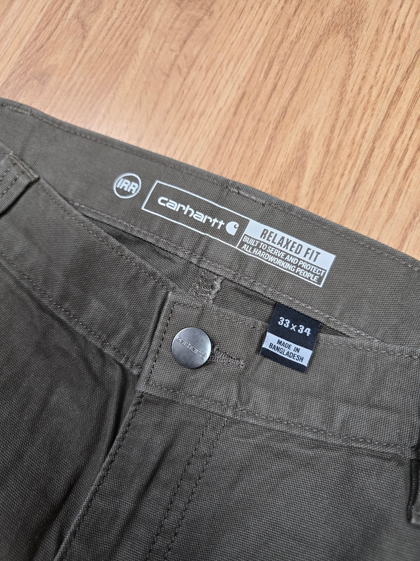 Carhartt Relaxed Fit Double Knee Carpenter Pants (33x34)