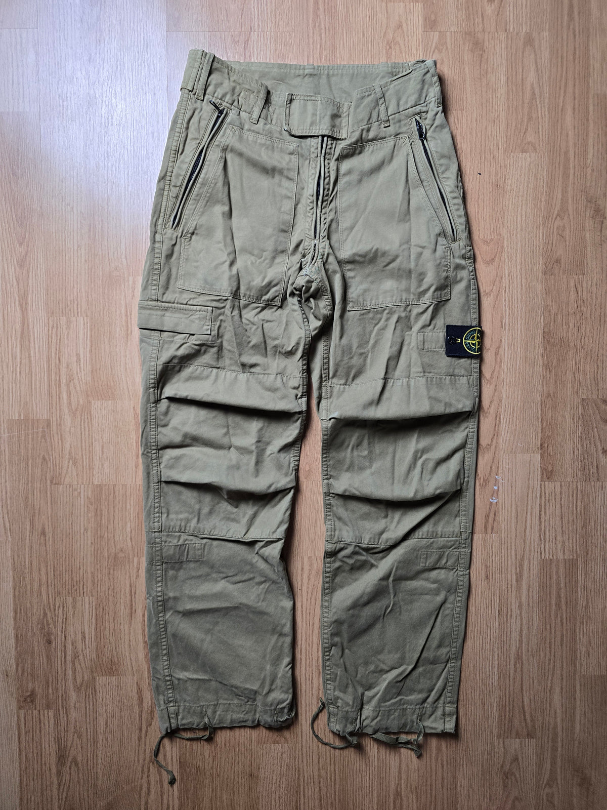 Vintage Stone Island Baggy Parachute Flight Cargo Pants (32x32)