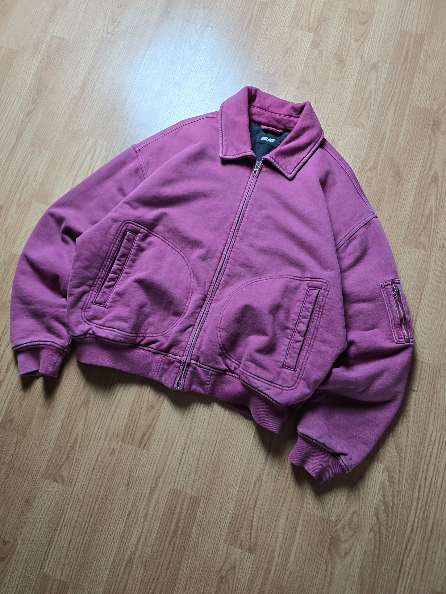 Palace 'Heavy' Quilt Lined Bomber Jacket (M/L)