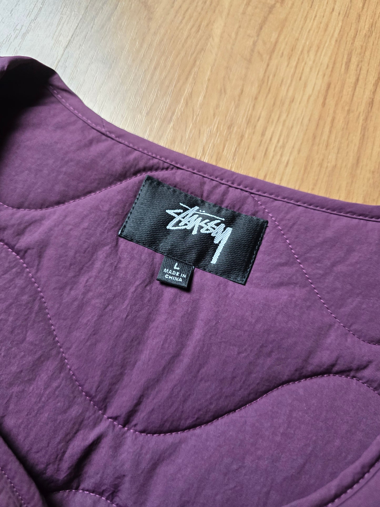 Stussy Recycled Nylon Liner Vest (L)