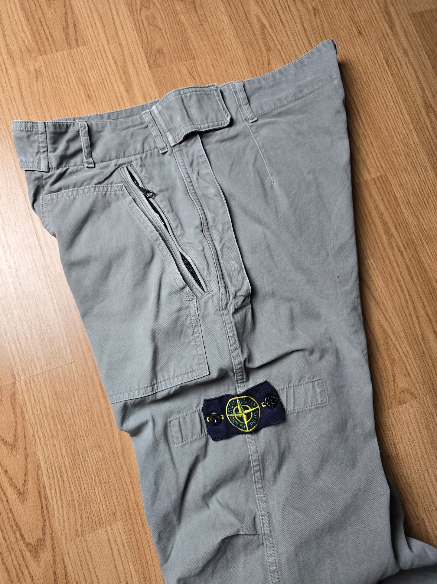 Stone Island AW07 Baggy Parachute Flight Cargo Pants (34x32)
