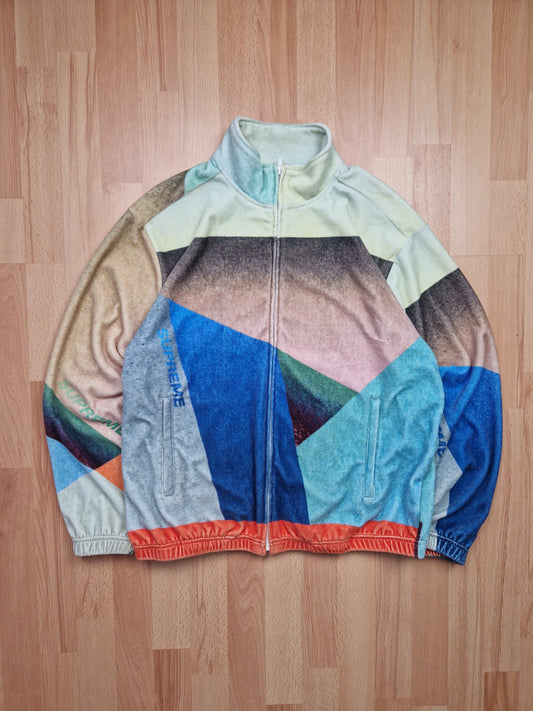 Supreme 'Geo Velour' Track Jacket (M)