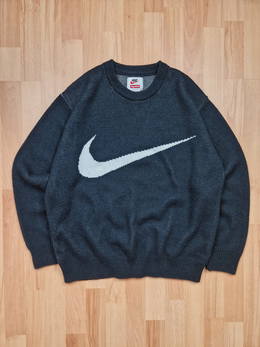 Nike x Supreme Swoosh Knit Sweater (L)