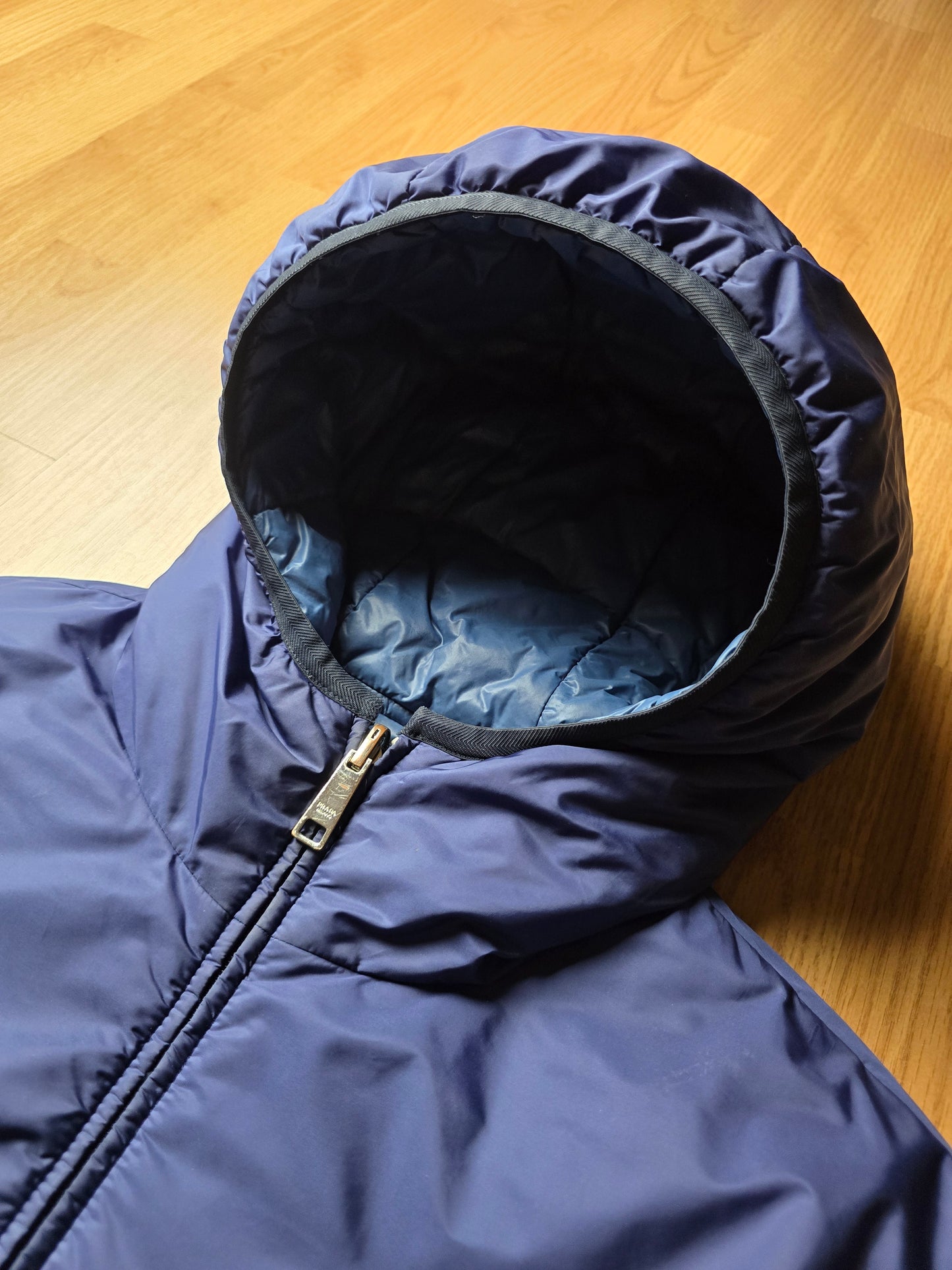 Prada Milano 2018 Reversible Nylon Puffer Jacket 50 (M/L)