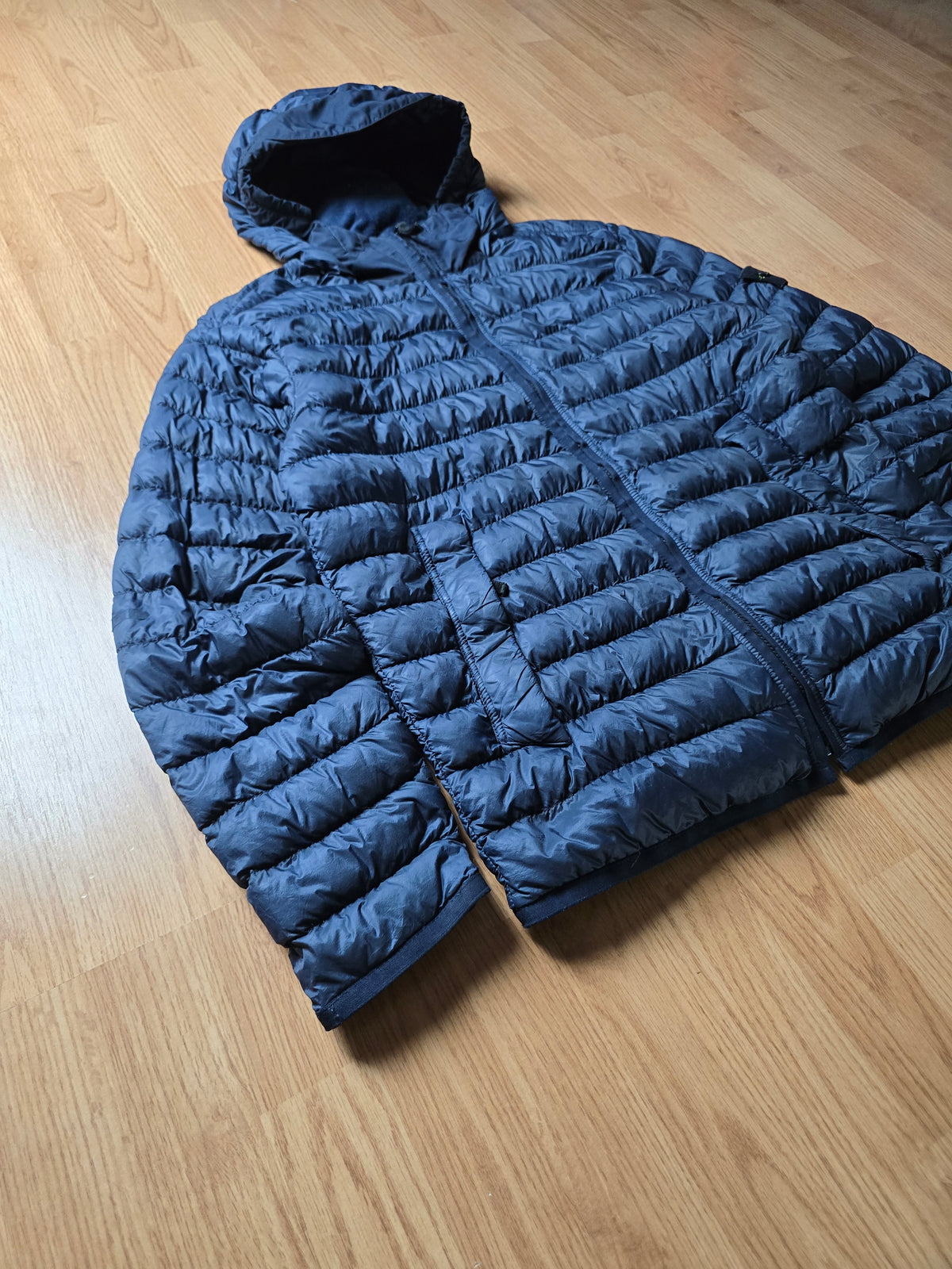 Stone Island Garment Dyed Micro Yarn Down Puffer Jacket (L)