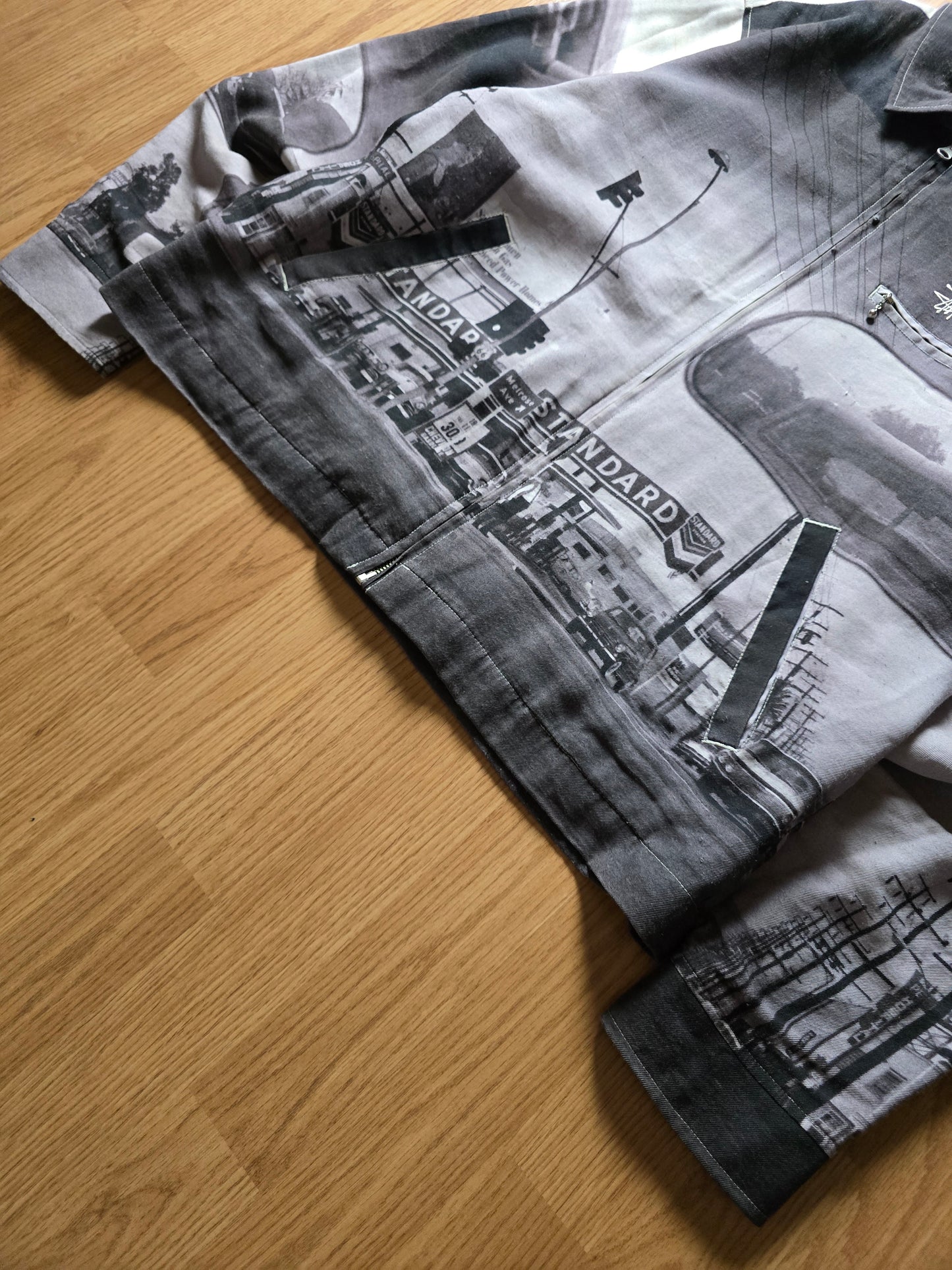 RARE Stussy Hopper Printed Jacket (L)