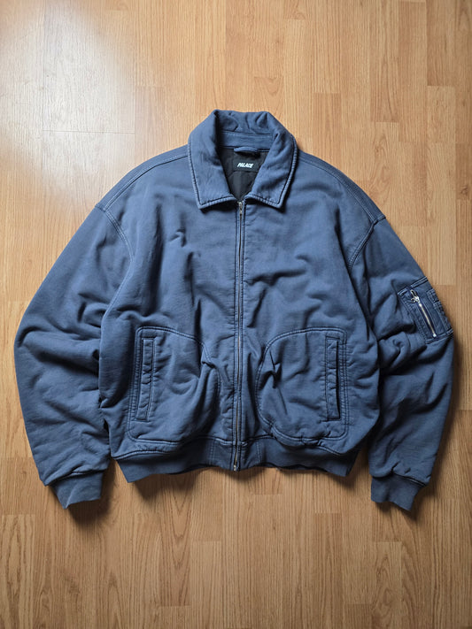 Palace 'Heavy' Quilt Lined Bomber Jacket (XL)