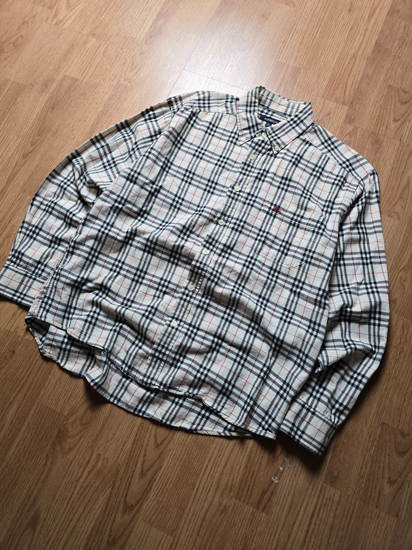 Vintage Burberry LS Nova Check Flannel Shirt (M)