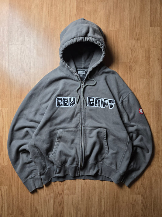 Cav Empt Embroidery Zip Hoodie (L)