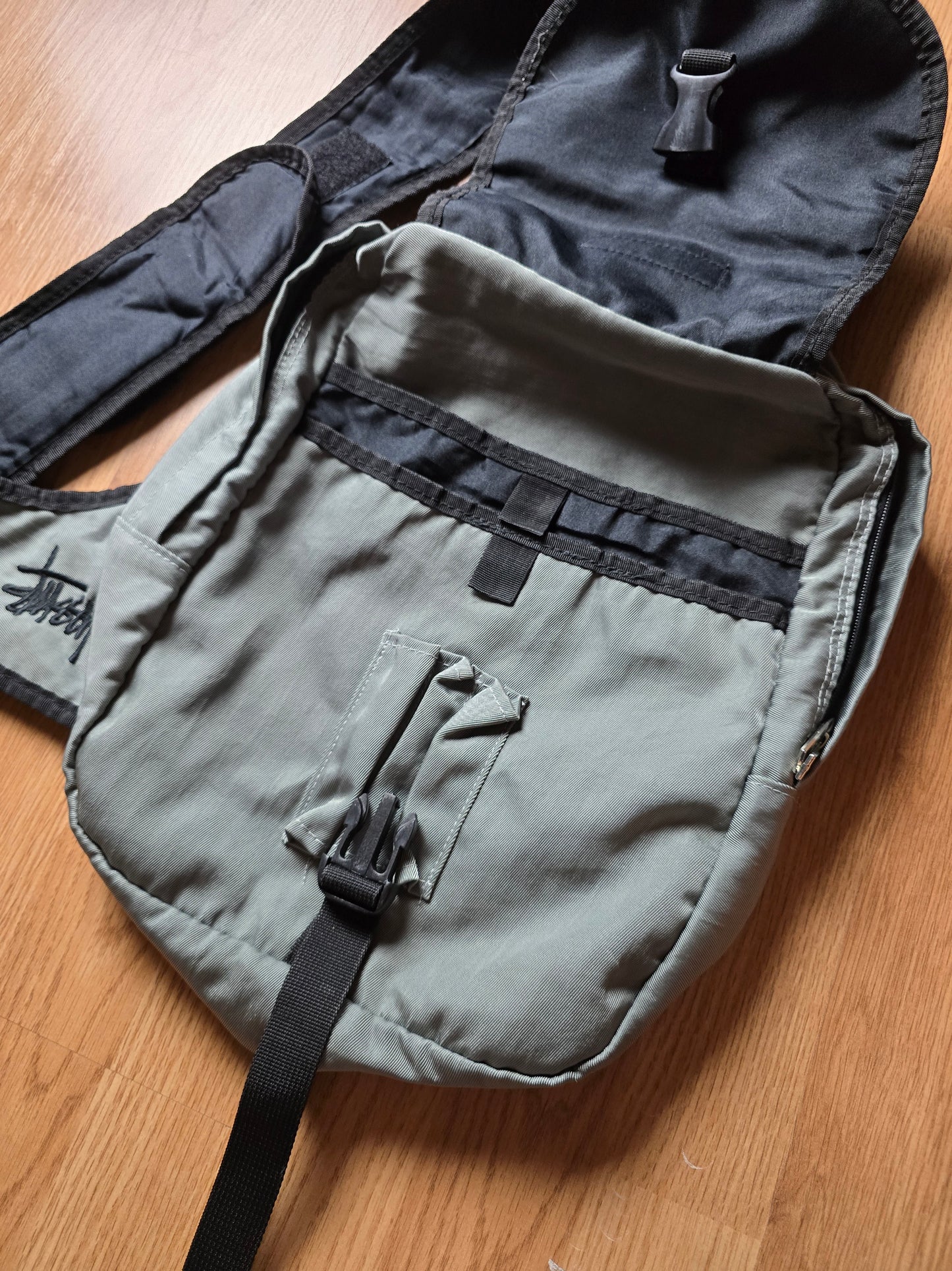 90s Stussy Outdoors Technical Adjustable Sling Bag