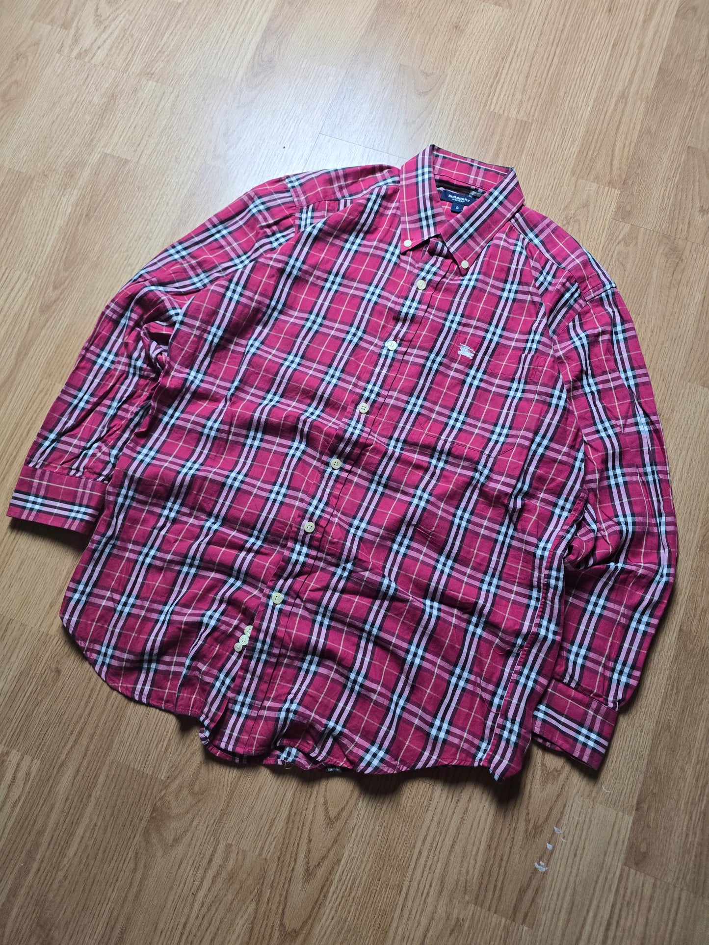 Vintage Burberry LS Nova Check Flannel Shirt (S)