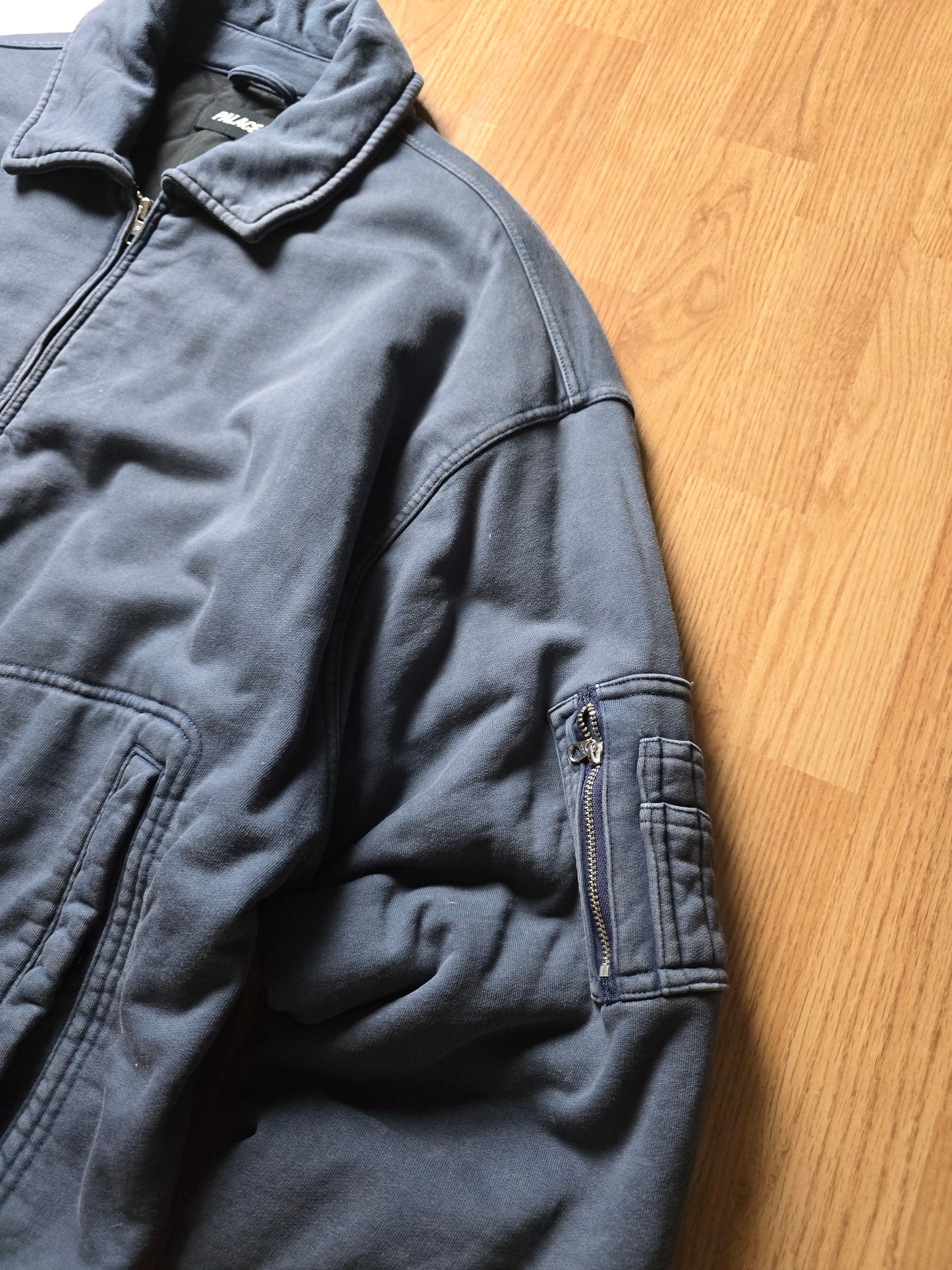 Palace 'Heavy' Quilt Lined Bomber Jacket (XL)