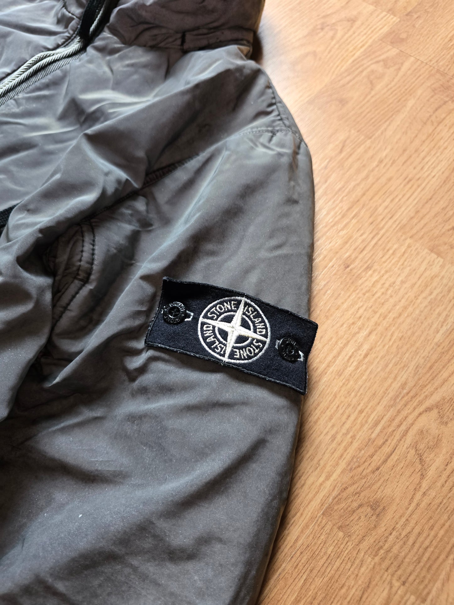 Stone Island 30th Anniversary Liquid Reflective Jacket (S)
