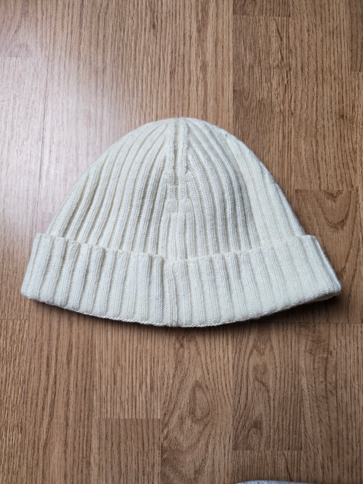 Stone Island 00s Ribbed Wool Beanie