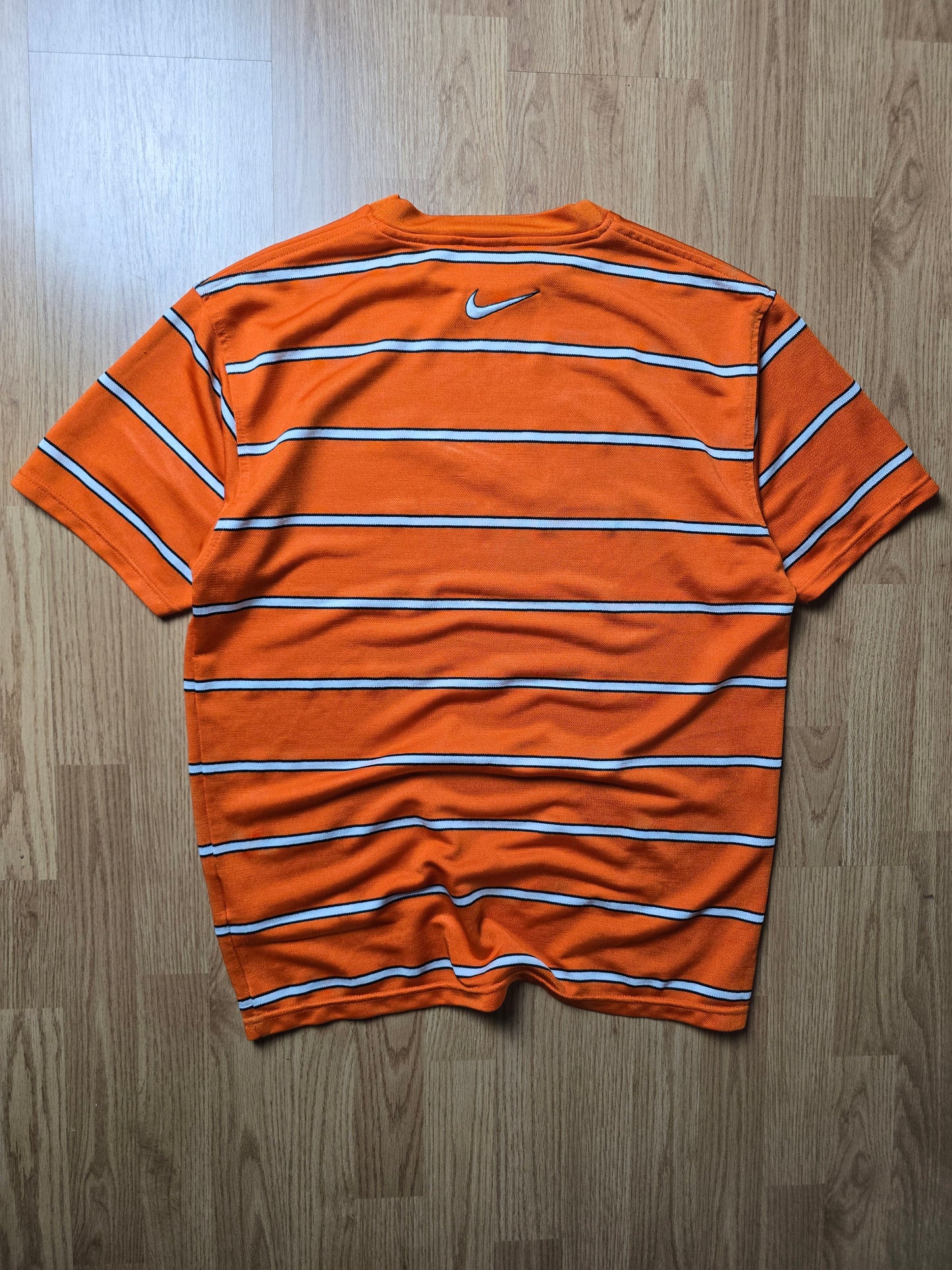 90s Nike Striped Sports Jersey (M)
