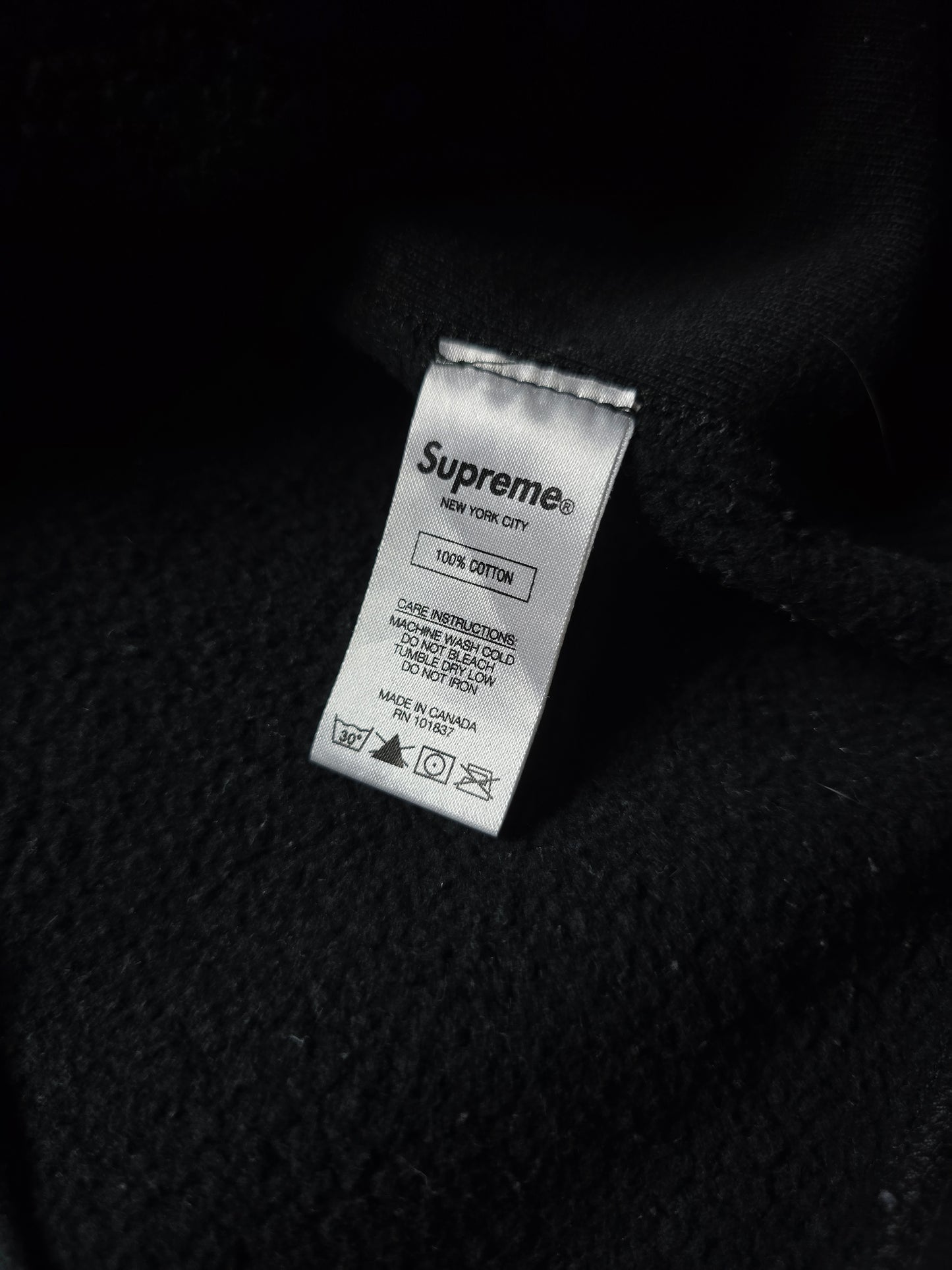 Supreme Glitter Arc Logo Hoodie (M)