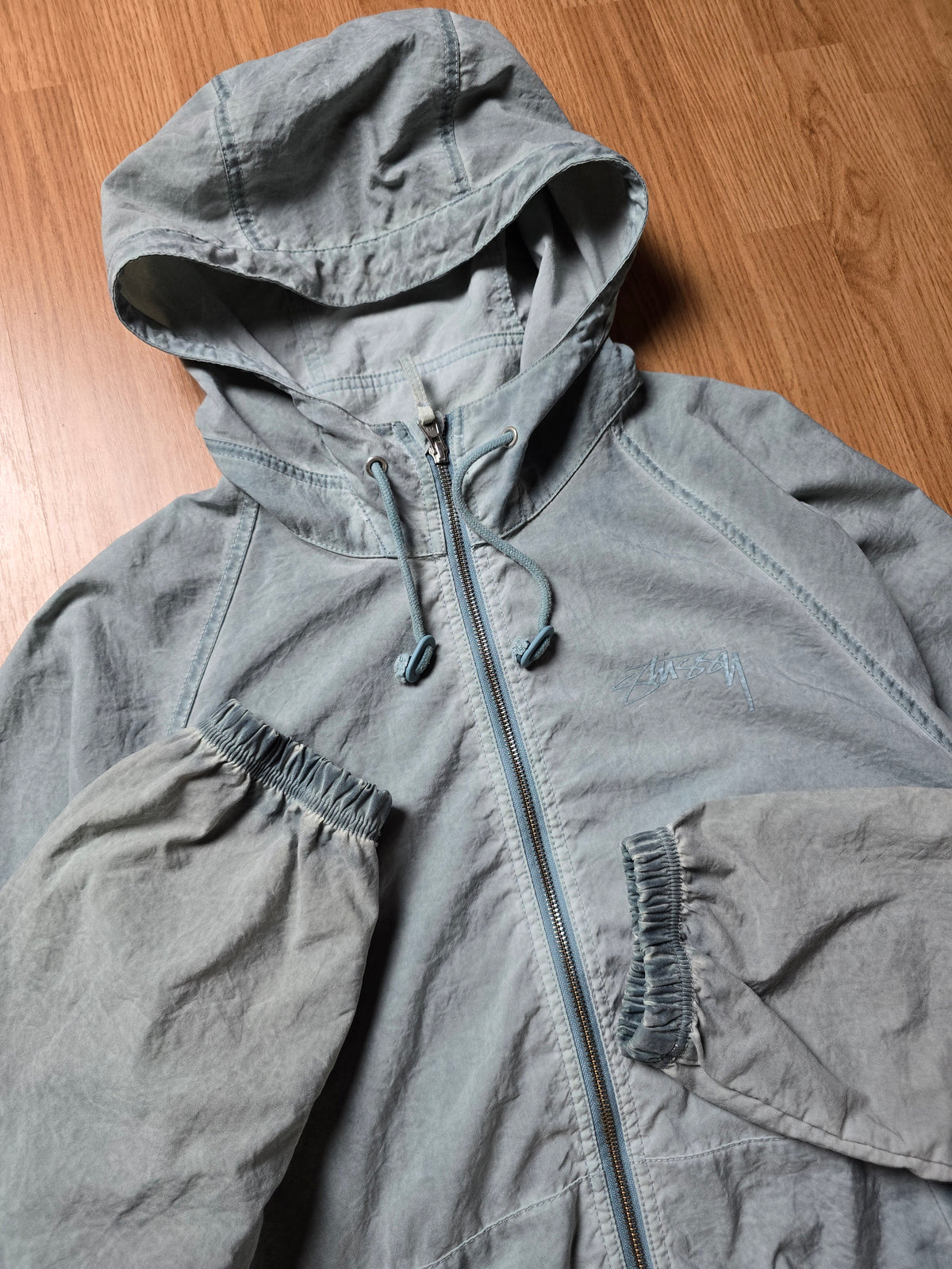 Stussy Beach Garment Dyed Shell Jacket (L)