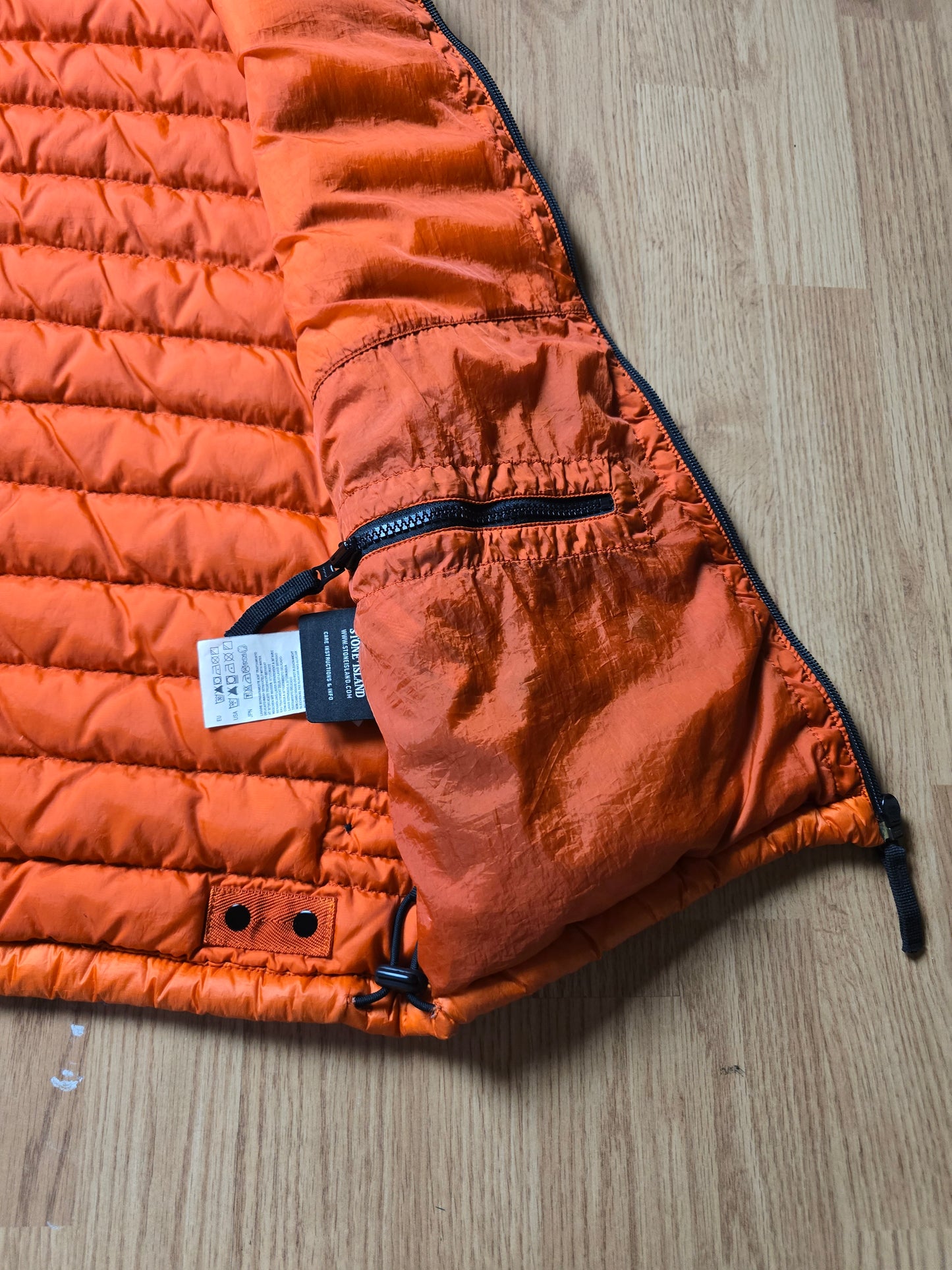 Stone Island AW12 Garment Dyed Down Puffer Gilet (M)