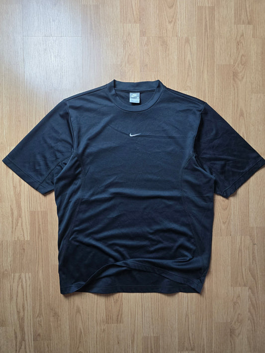 Y2K Nike Centre Swoosh Mesh Panel Tee (M/L)