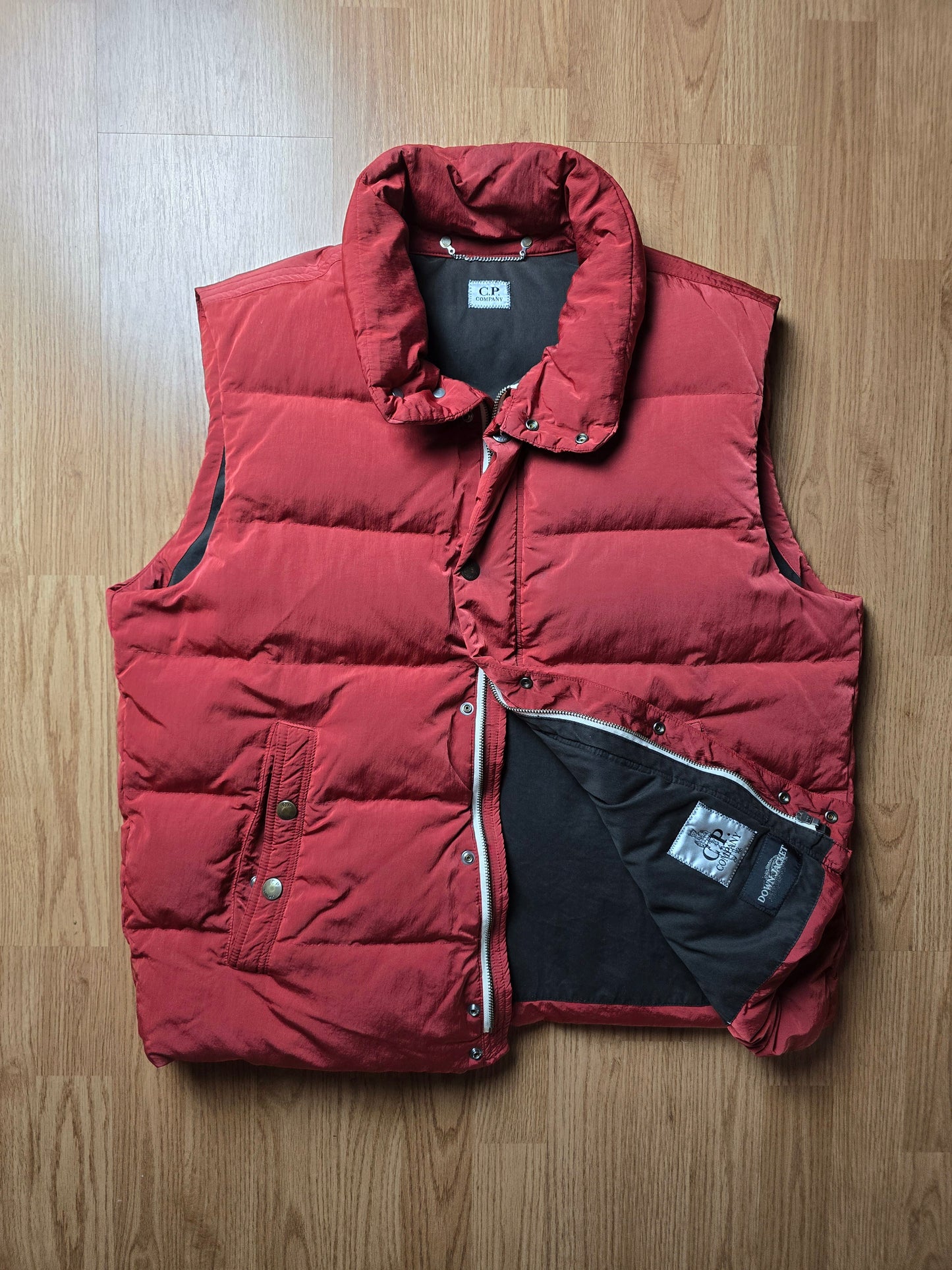 C.P. Company AW10 Nylon Shimmer Down Gilet/Vest (L/XL)