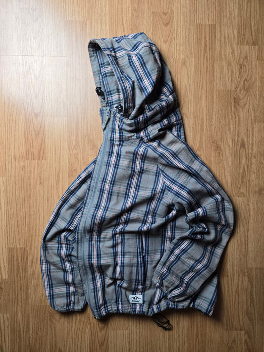 00s Stussy Plaid Zip Up Jacket (M/L)