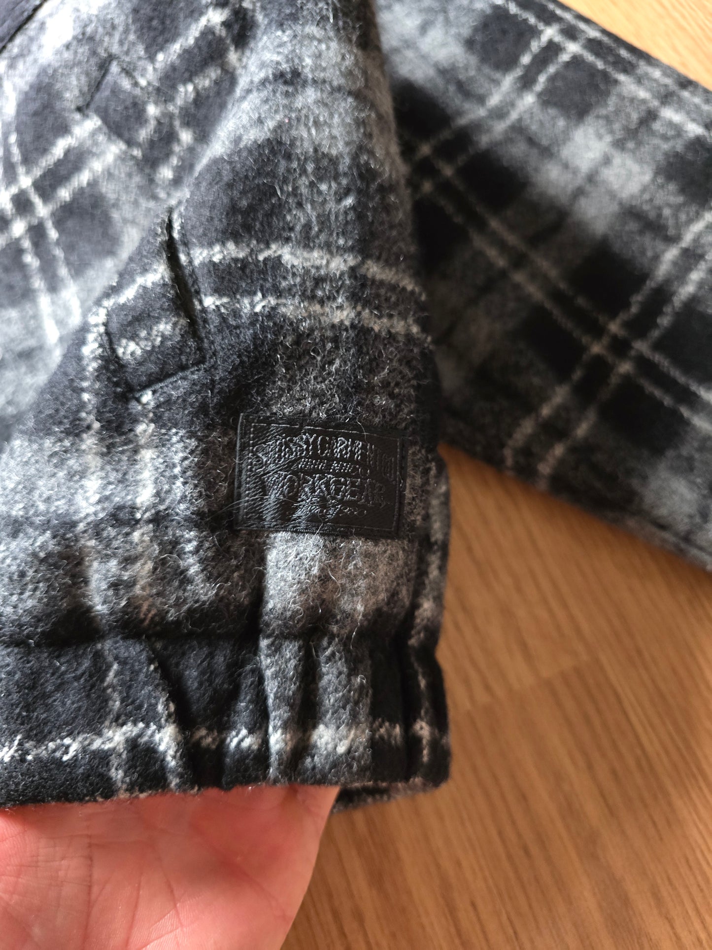 Stussy Wool Plaid Work Jacket (S)