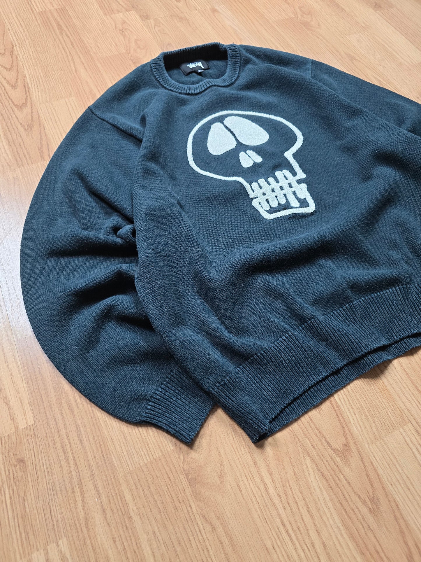 Stussy Skull Knit Sweater (M)