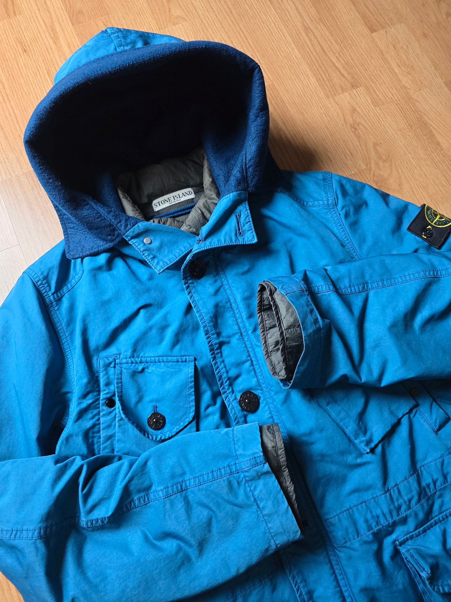 Stone Island David TC Removable Down Lined Parka Jacket (M)