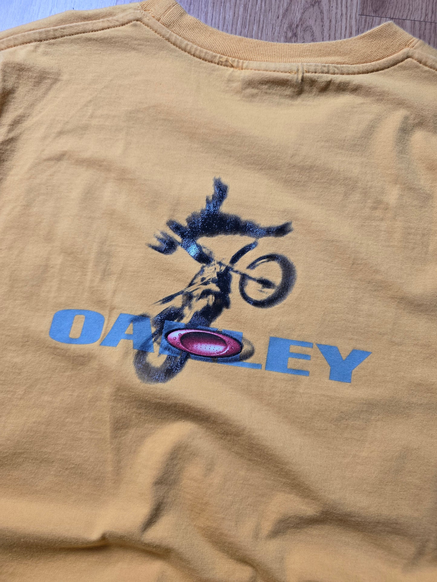 Vintage Oakley Motorcycle Graphic T-shirt (XL)