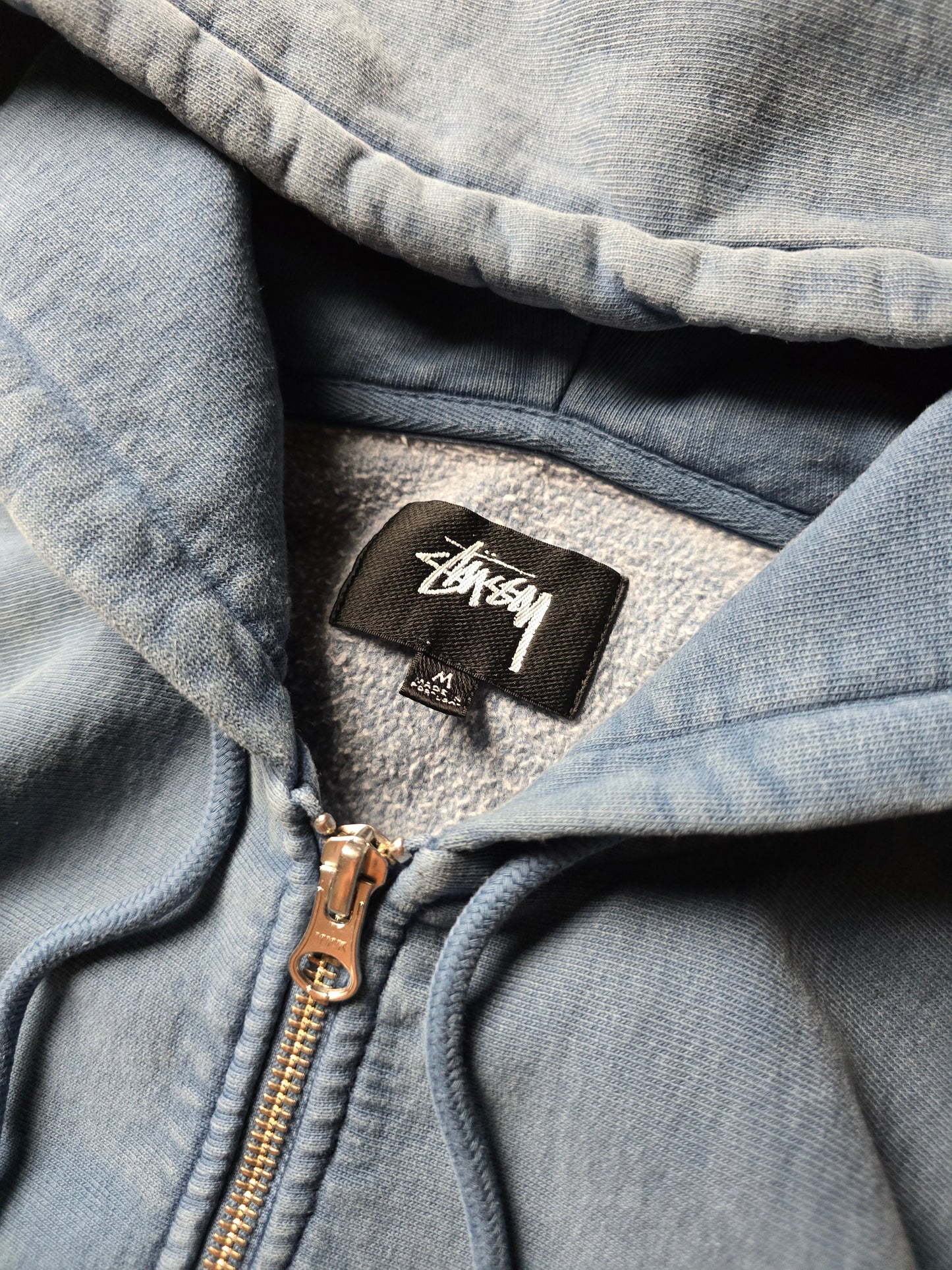 Stussy Faded Graphic Zip Hoodie (M)