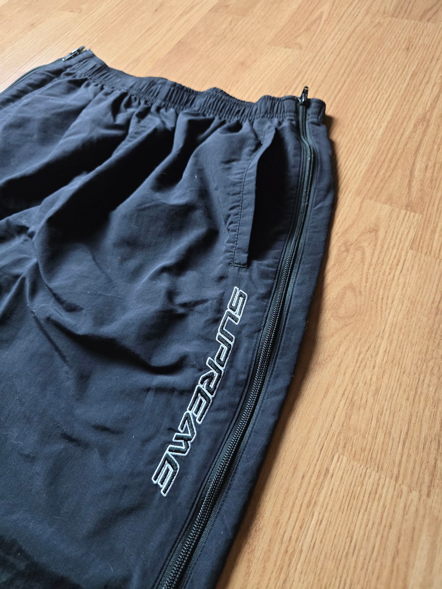 Supreme Full Zip Baggy Warm Up Track Pants (L)