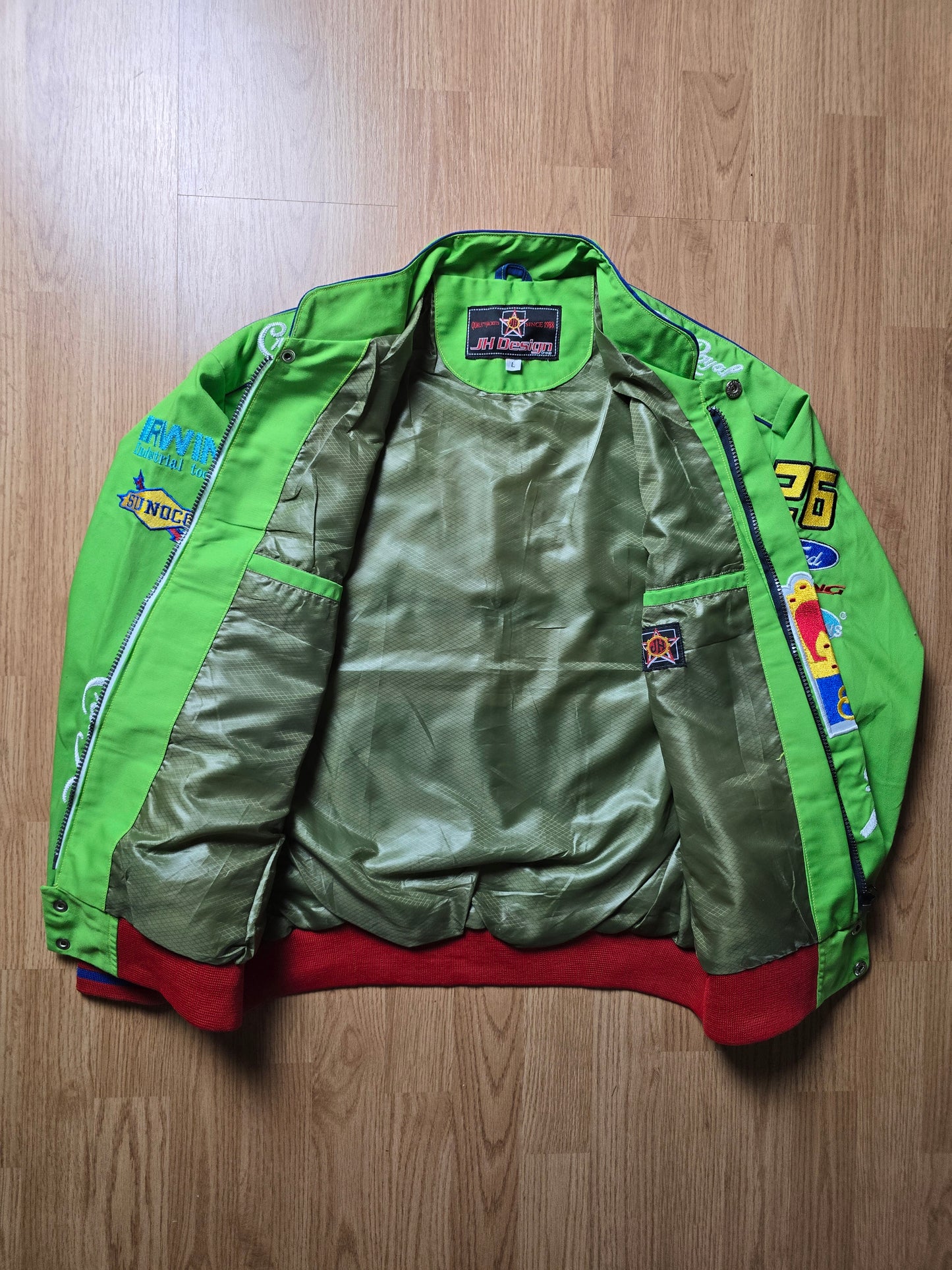 Vintage Crown Royal Nascar Racing Jacket (L)