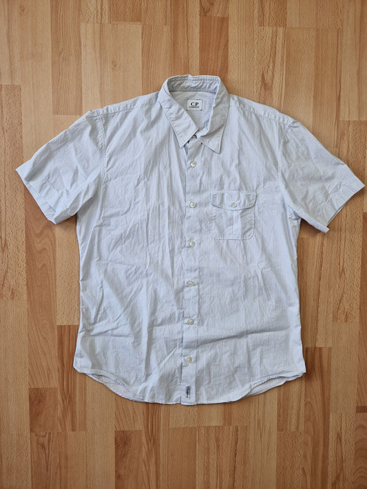 C.P. Company SS Pinstripe Button Up Shirt (M)