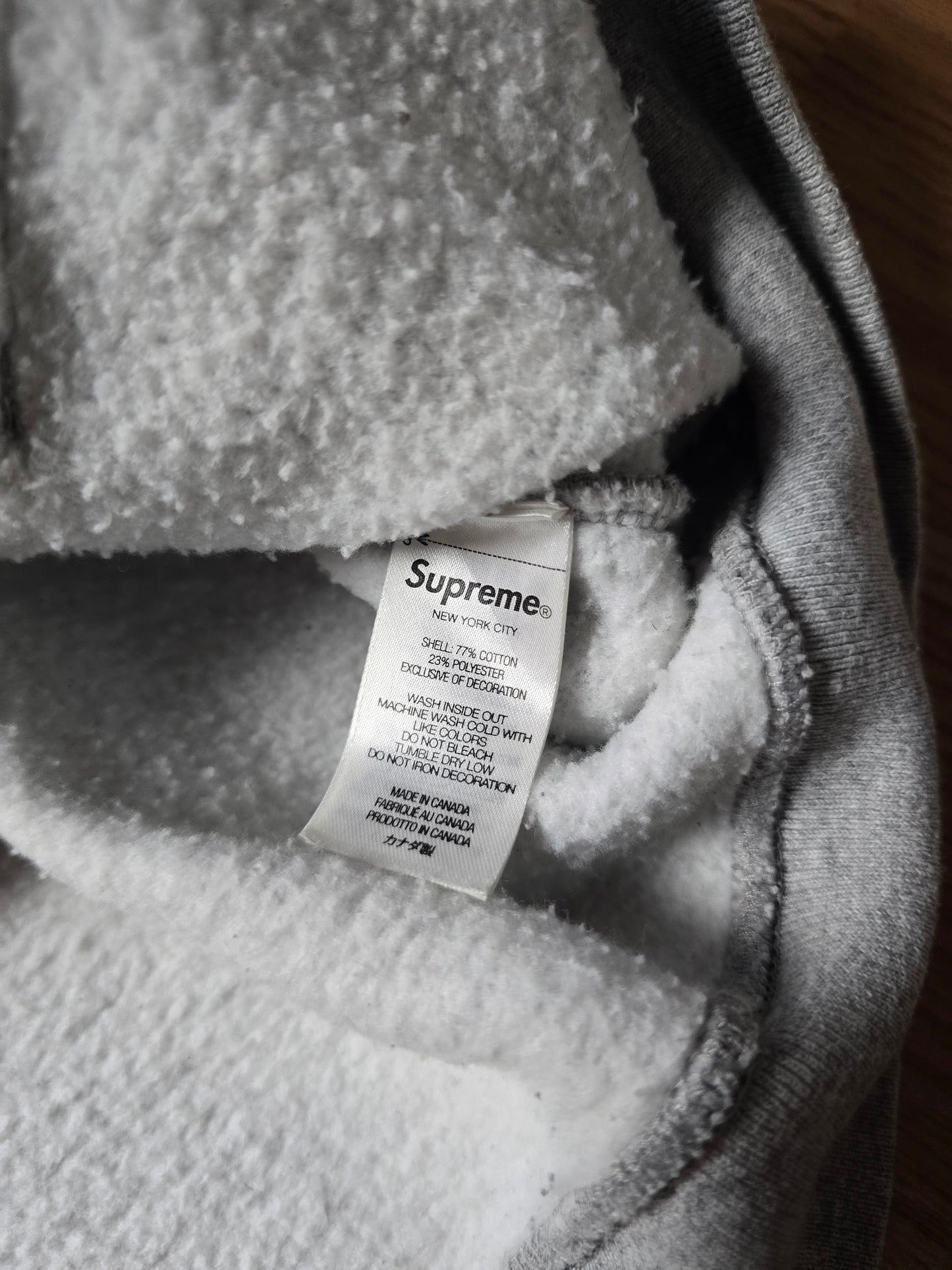 Supreme S Logo Zip Up Hoodie (M/L)